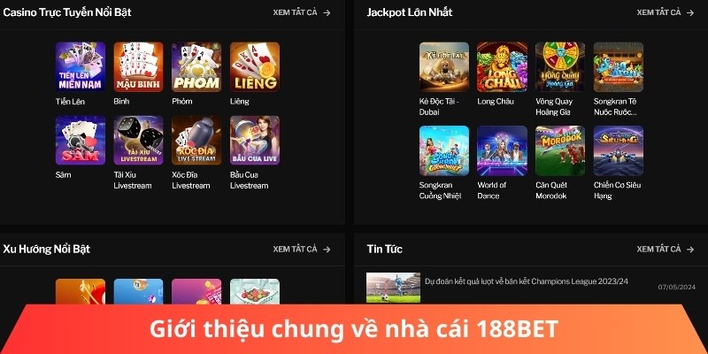 Vài nét về 188BET