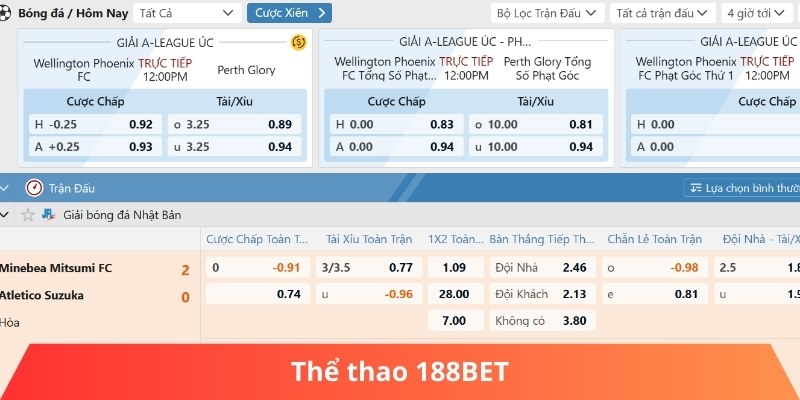 Thể thao 188BET